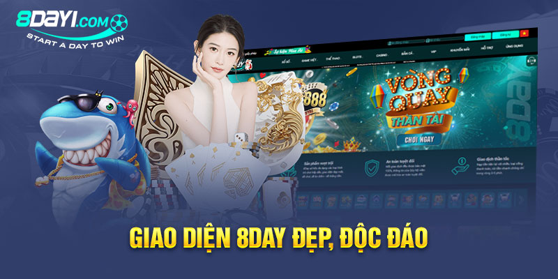 Giao diện đẹp, độc đáo